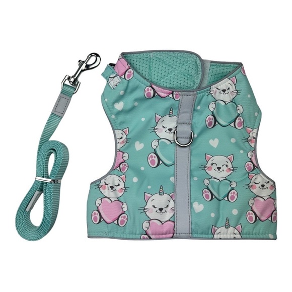 Other - Cat Unicorn Harness And Leash Set